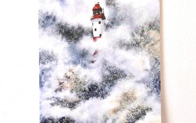 Greetings Card – Beachy Head (Lighthouse series)