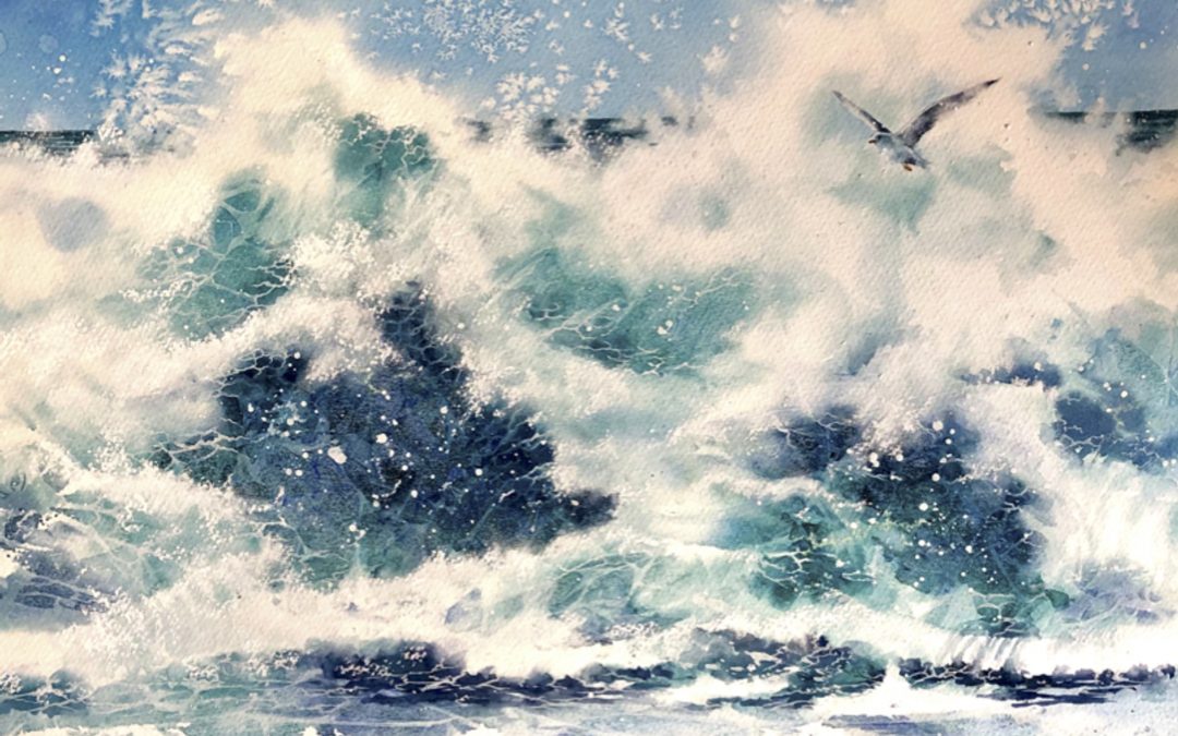 Brushing Away Stress: The Therapeutic Power of Watercolour Art