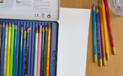Arty tip of the month -Enhancing Your Watercolour Painting with Watercolour Pencils. (May 2024)